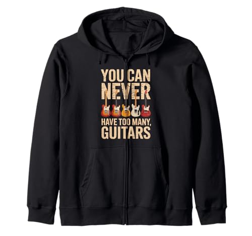 Lustig, man kann nie zu viele Gitarren haben, die Humor sagen Kapuzenjacke Lustig, man kann nie zu viele Gitarren haben, die Humor sagen Kapuzenjacke von Guitarist Musician Buddy Instrument Sarcastic Dad