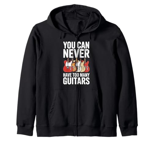 Lustig, man kann nie zu viele Gitarren haben, die Humor sagen Kapuzenjacke Lustig, man kann nie zu viele Gitarren haben, die Humor sagen Kapuzenjacke von Guitarist Musician Buddy Instrument Sarcastic Dad
