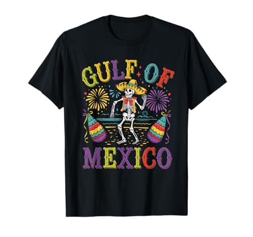 Gulf Of Mexico Tshirt Herren Damen Retro Strand Karte Mexiko T-Shirt Gulf Of Mexico Tshirt Herren Damen Retro Strand Karte Mexiko T-Shirt von Gulf Of Mexico Tshirt Golf Von Mexiko America