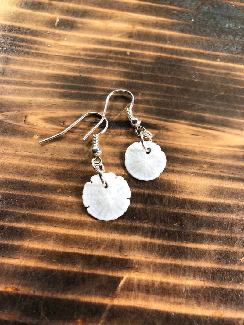 Echte Sand Dollar Ohrringe Meer Schmuck, Meerjungfrau Cosplay von GulfCoastTreasure