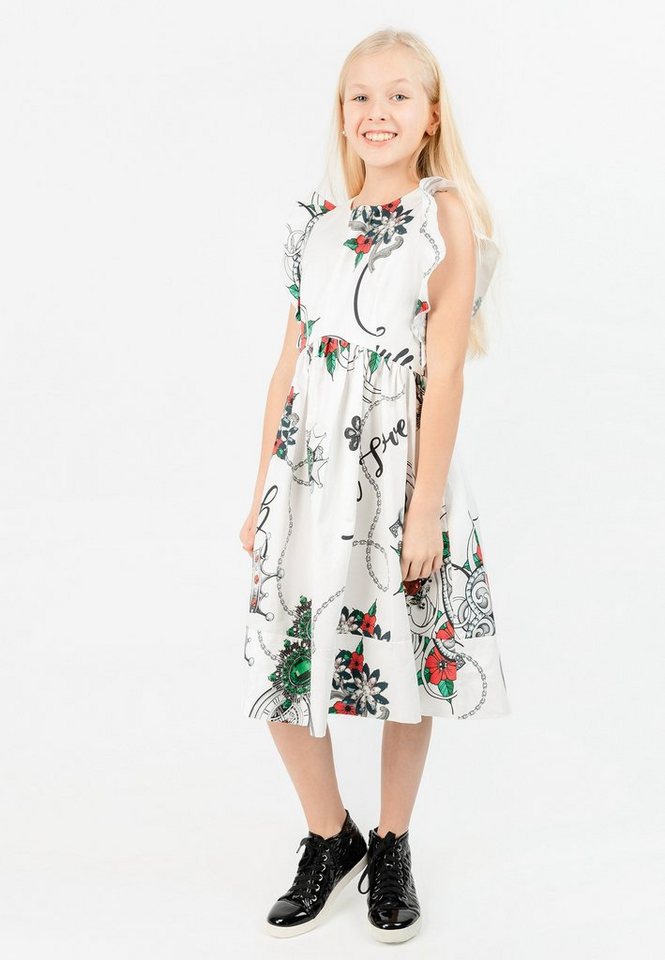 Gulliver A-Linien-Kleid mit modischem Muster von Gulliver