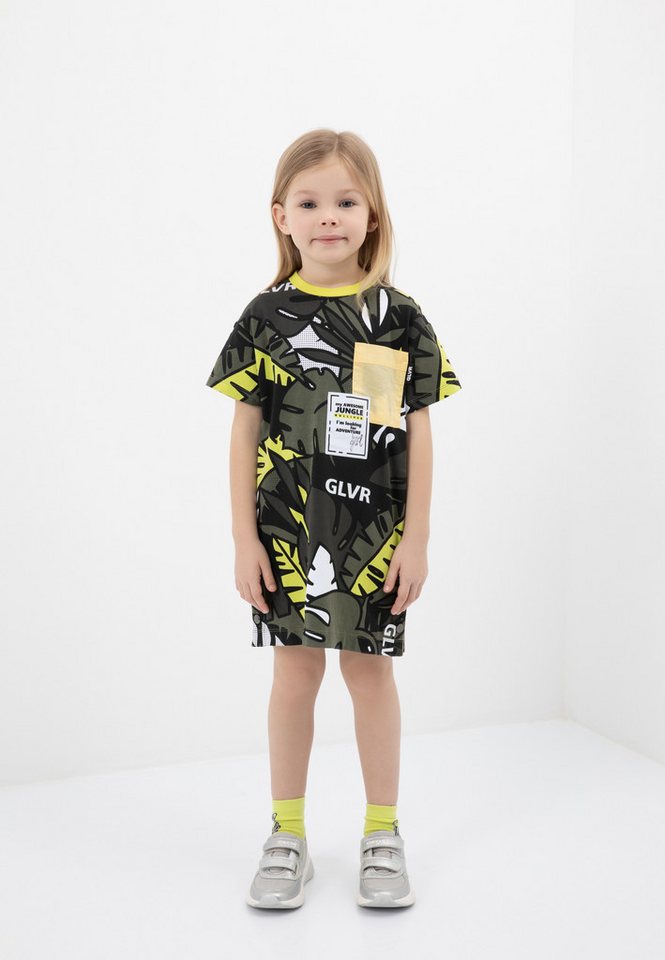 Gulliver Jerseykleid mit Alloverprint von Gulliver