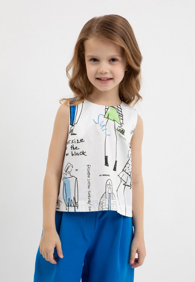 Gulliver Klassische Bluse mit Alloverdruck von Gulliver