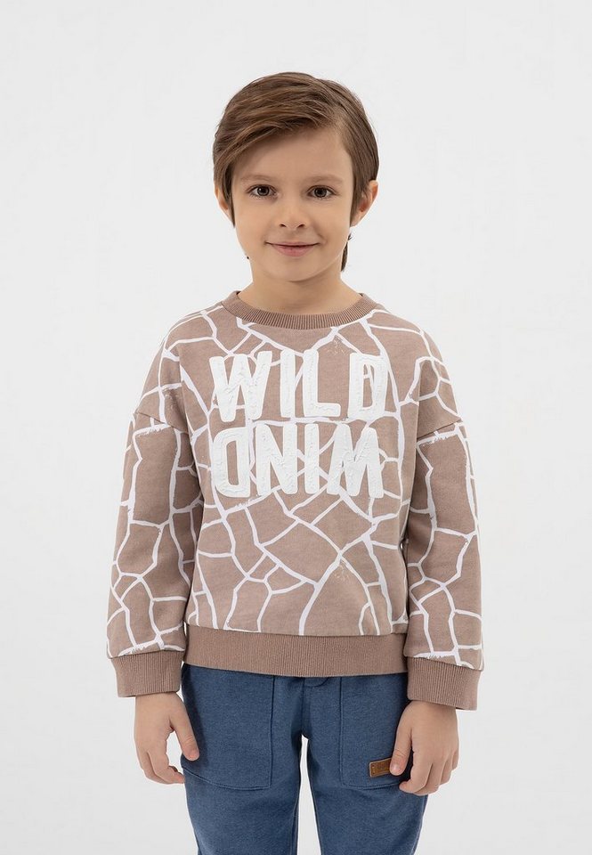 Gulliver Sweatshirt mit Alloverprint von Gulliver