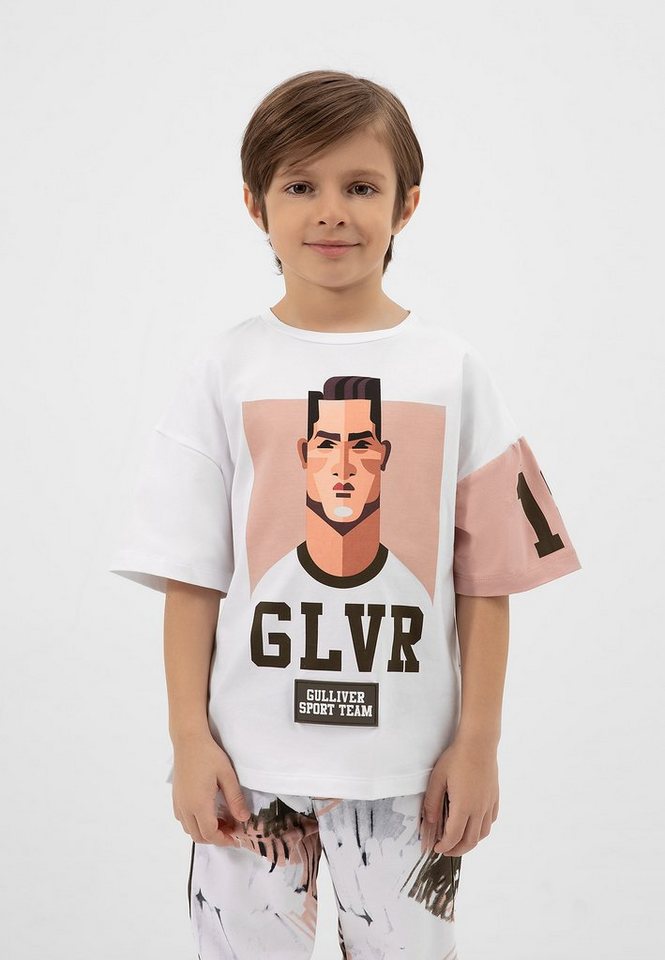 Gulliver T-Shirt mit coolen Prints Gulliver T-Shirt mit coolen Prints von Gulliver