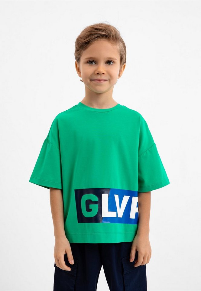 Gulliver T-Shirt mit coolen Schriftprints von Gulliver