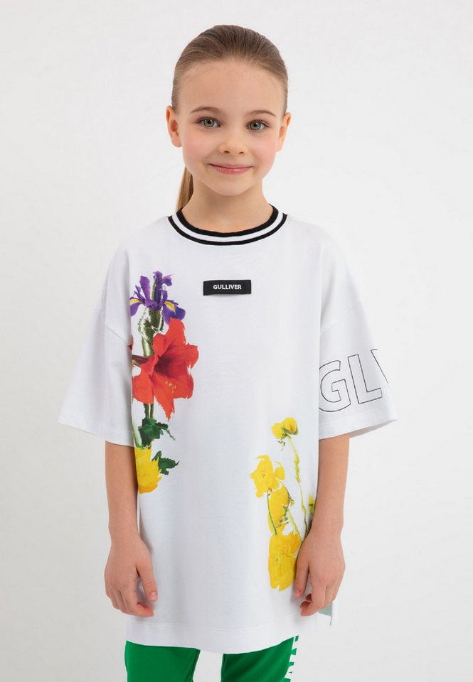 Gulliver T-Shirt mit floralem Druck von Gulliver