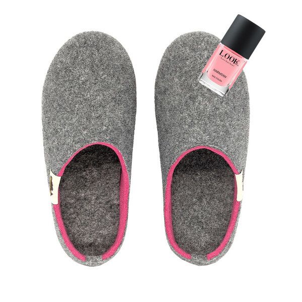 GUMBIES Set – Nachhaltige Hausschuhe mit Veganem Nagellack von Gumbies