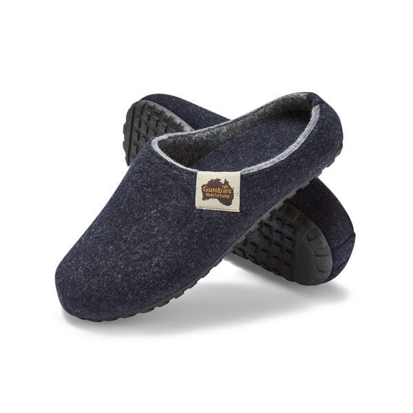 GUMBIES Slipper, Navy-Grey - Hausschuhe für Herren von Gumbies