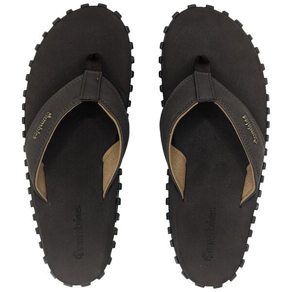 GUMBIES Vegovert - Nachhaltige Zehentrenner mit weichem Fußbett aus EVA-Schaum mit Algen von Gumbies