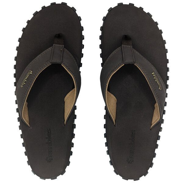 GUMBIES Vegovert - Nachhaltige Zehentrenner mit weichem Fußbett aus EVA-Schaum mit Algen von Gumbies