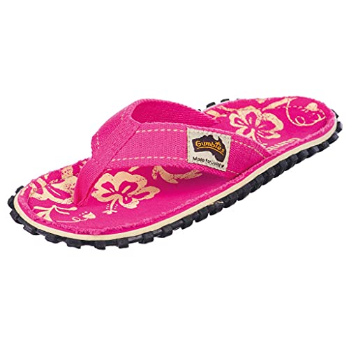 Gumbies Zehentrenner | Modell Original | Farbe Pink Hibiscus | Gr. 38 von Gumbies