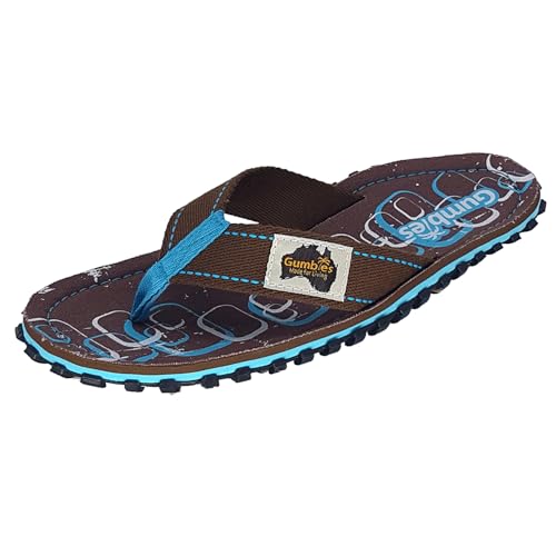 Gumbies Originals - Flip Flops aus recycelten Materialien - profilierte Sohle aus wiederverwerteten Autoreifen, Fußbett aus Canvas-Baumwolle, Baumwoll-Zehensteg - Spangle, 38 Gumbies Originals - Flip Flops aus recycelten Materialien - profilierte Sohle aus wiederverwerteten Autoreifen, Fußbett aus Canvas-Baumwolle, Baumwoll-Zehensteg - Spangle, 38 von Gumbies