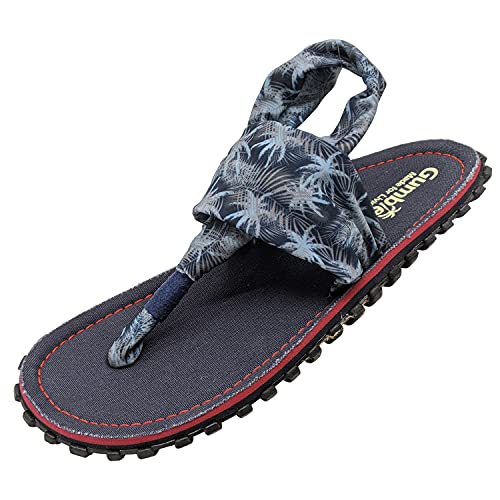 Gumbies Zehentrenner Sandalen | Slingback | Farbe Navy | Gr. 36 von Gumbies