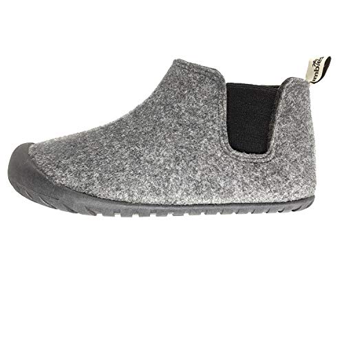Gumbies Hausschuhe | Modell Brumby | Farbe Grey-Charcoal | Gr. 37 von Gumbies