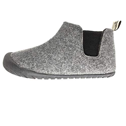 Gumbies Hausschuhe | Modell Brumby | Farbe Grey-Charcoal | Gr. 38 von Gumbies