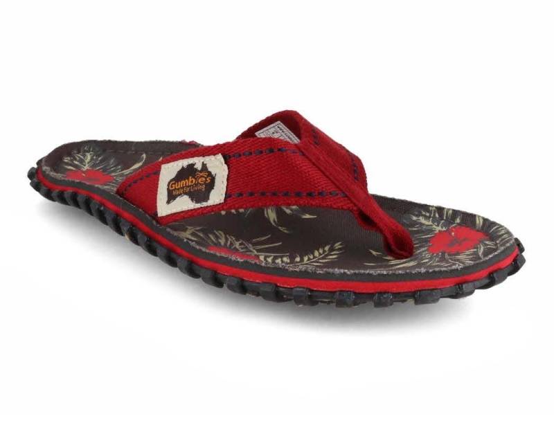 Gumbies Zehentrenner Hausschuh vegan von Gumbies