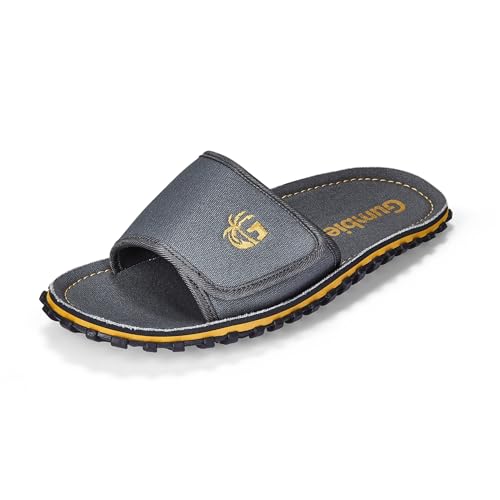 Gumbies Pantoletten Schlappen | Modell Strider Slides | Farbe Grey| Gr. 39 von Gumbies