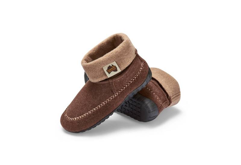 Gumbies Thredbo in Chocolate-Cream Hausschuh Hergestellt aus recycelten Materialien von Gumbies