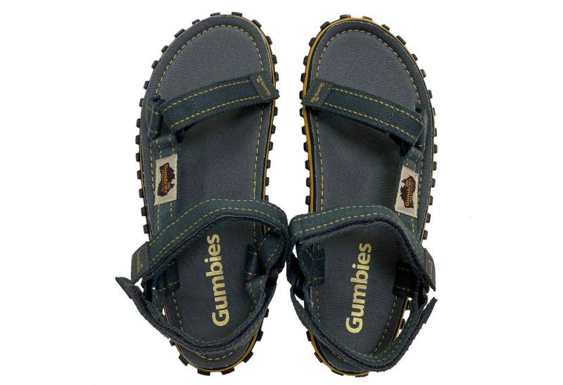 Gumbies Tracker in Grey Sandalette Hergestellt aus recycelten Materialien von Gumbies