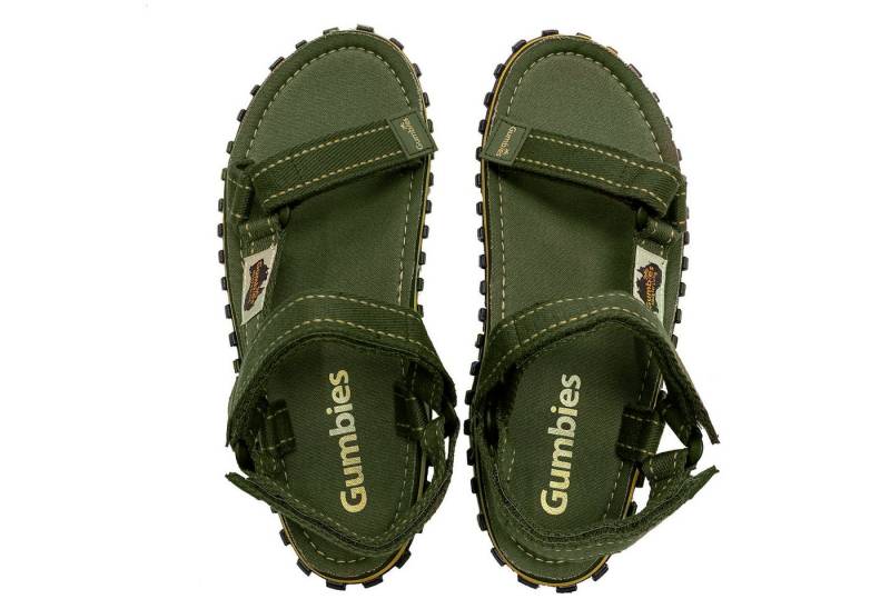 Gumbies Tracker in Khaki Sandalette Hergestellt aus recycelten Materialien von Gumbies