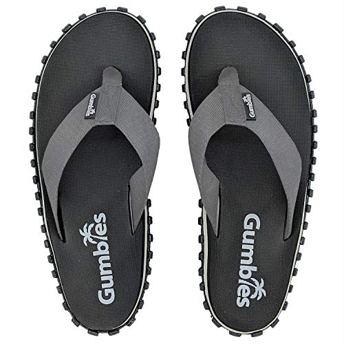 Gumbies Zehentrenner | Modell Duckbill | Farbe Black/Grey | Gr. 36 von Gumbies