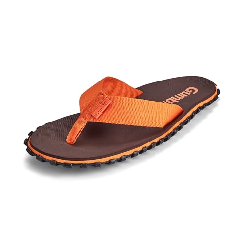 Gumbies Zehentrenner | Modell Duckbill | Farbe Brown-Orange | Gr. 38 von Gumbies