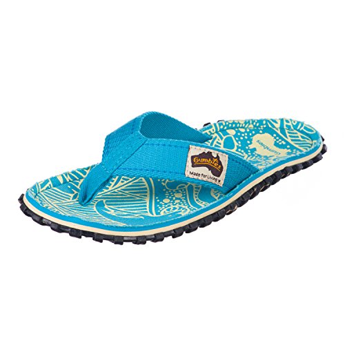 Gumbies Zehentrenner | Modell Kids | Farbe Turquoise | Gr. 28 von Gumbies