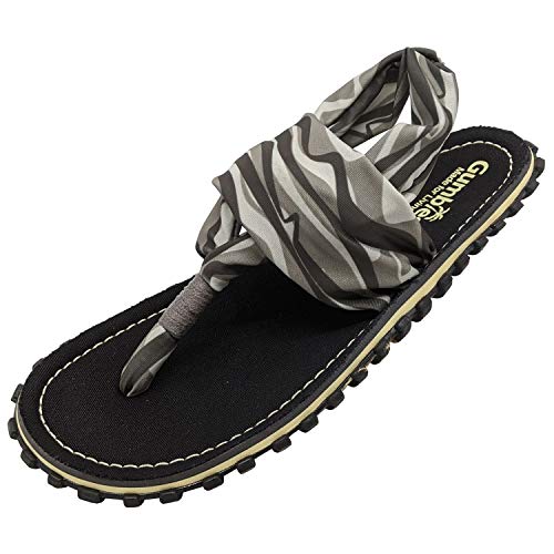 Gumbies Zehentrenner Sandalen | Modell Slingback | Farbe Black | Gr. 36 von Gumbies