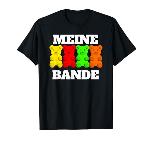 Gummibärchen Gummibären Süßigkeiten Junky T-Shirt - Unisex Erwachsene und Kinder - Schwarz - S - Kurzarm - Cartoon Gummibärchen Motiv - Klassisch - Herbst, Winter Gummibärchen Gummibären Süßigkeiten Junky T-Shirt - Unisex Erwachsene und Kinder - Schwarz - S - Kurzarm - Cartoon Gummibärchen Motiv - Klassisch - Herbst, Winter von Gummibärchen Gummibären Süßigkeiten Junky