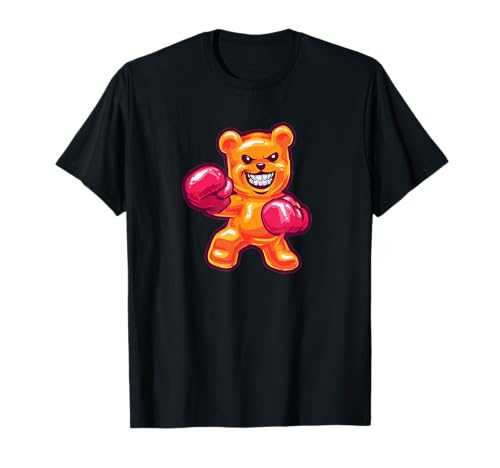 Schöner Gummibärchen mit Boxhandschuhen für Jungen und Mädchen T-Shirt von Gummy Bear Outfit