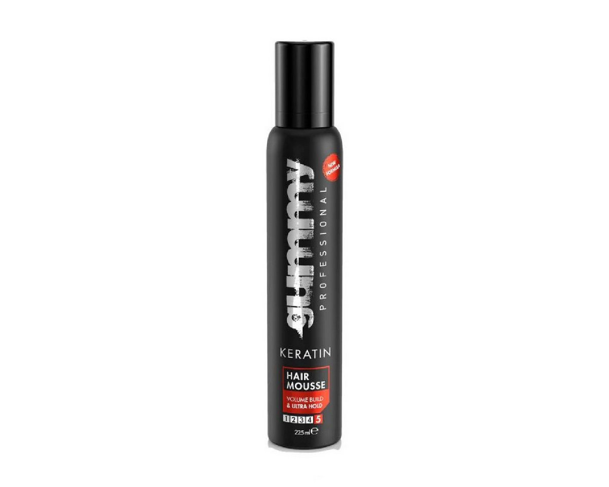 Gummy Professional Haarschaum Hair Mousse Schaumfestiger Keratin Ultra Hold 225ml Gummy Professional Haarschaum Hair Mousse Schaumfestiger Keratin Ultra Hold 225ml von Gummy Professional