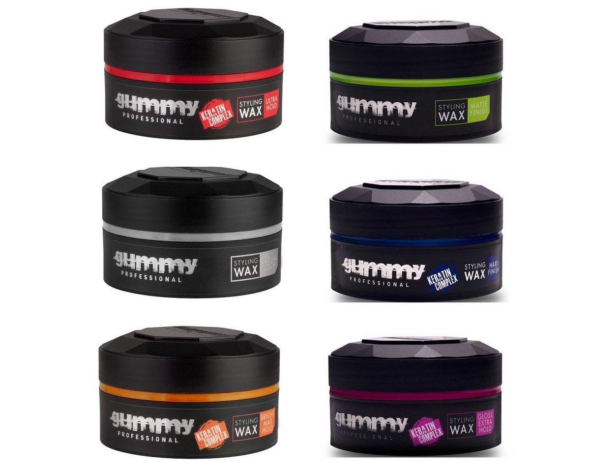 Gummy Professional Haarwachs Fonex Gummy Professionell Styling Wax Collection Gummy Professional Haarwachs Fonex Gummy Professionell Styling Wax Collection von Gummy Professional