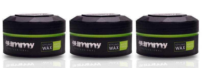 Gummy Professional Haarwachs Fonex Gummy Styling Wax Matte Finish 150ml 3 Stück Gummy Professional Haarwachs Fonex Gummy Styling Wax Matte Finish 150ml 3 Stück von Gummy Professional