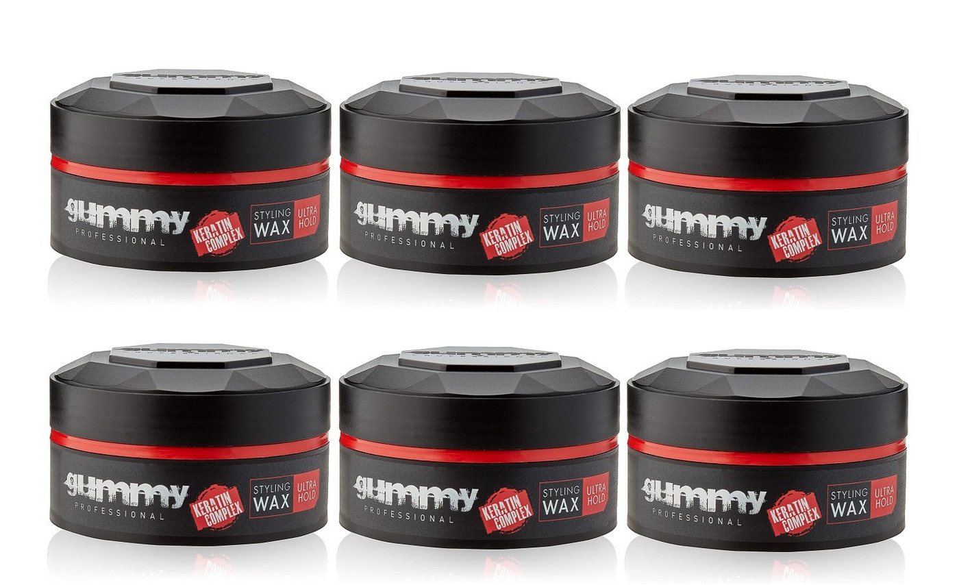 Gummy Professional Haarwachs Fonex Gummy Styling Wax Ultra Hold 150ml 6 Stück Gummy Professional Haarwachs Fonex Gummy Styling Wax Ultra Hold 150ml 6 Stück von Gummy Professional
