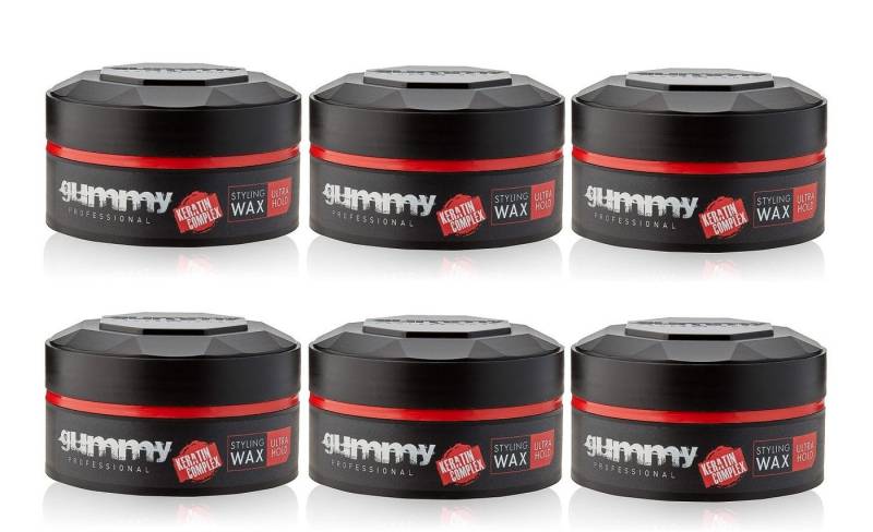Gummy Professional Haarwachs Fonex Gummy Styling Wax Ultra Hold 150ml 6 Stück Gummy Professional Haarwachs Fonex Gummy Styling Wax Ultra Hold 150ml 6 Stück von Gummy Professional
