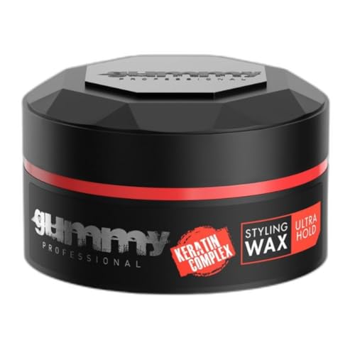 Gummy Professional Casual Look Haarwachs 3x 150 ml – Mattes Styling Wax für Männer – Natürliches Finish, Panthenol, Restyling möglich, kein Fett, cremige Textur von Gummy