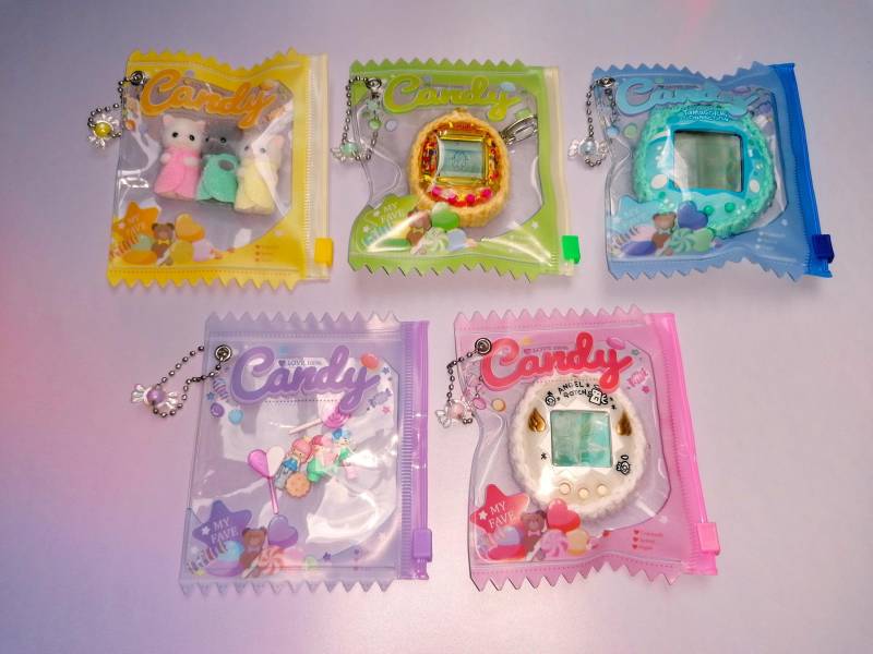 Candybag, Schlüsselanhänger Mit Zipperverschluß von GunRie