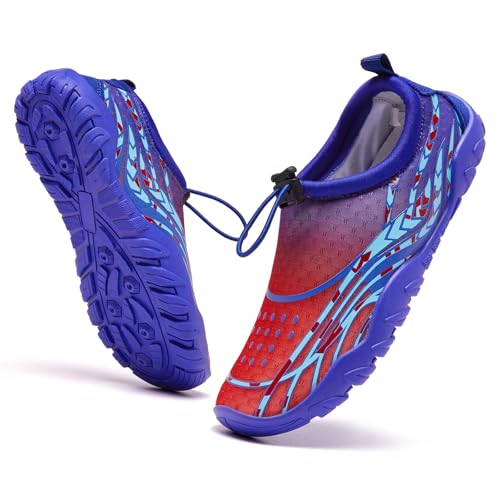 Gunaisime Kinder Badeschuhe Wasserschuhe Strandschuhe Mädchen Jungen Schwimmschuhe rutschfeste Sportschuhe Surfschuhe Kleinkind Schwimmbad von Gunaisime