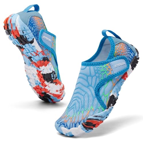 Gunaisime Kinder Badeschuhe Wasserschuhe Strandschuhe Mädchen Jungen Schwimmschuhe rutschfeste Surfschuhe Sportschuhe Kleinkind Schwimmbad von Gunaisime