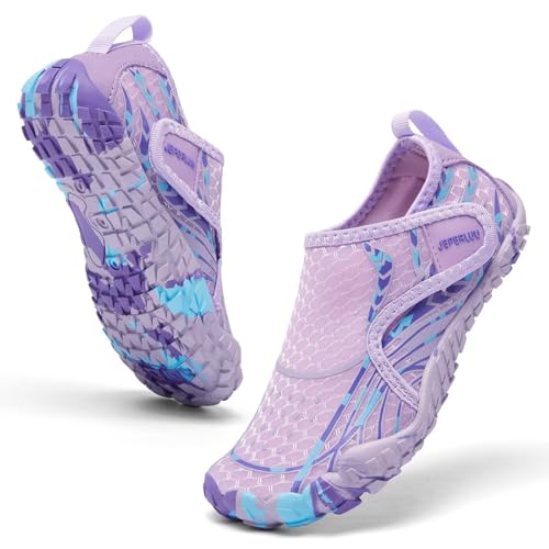 Gunaisime Kinder Badeschuhe Wasserschuhe Strandschuhe Mädchen Jungen Schwimmschuhe rutschfeste Surfschuhe Sportschuhe Kleinkind Schwimmbad von Gunaisime