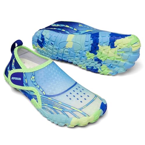 Gunaisime Kinder Badeschuhe Wasserschuhe Strandschuhe Mädchen Jungen Schwimmschuhe rutschfeste Surfschuhe Sportschuhe Kleinkind Schwimmbad von Gunaisime