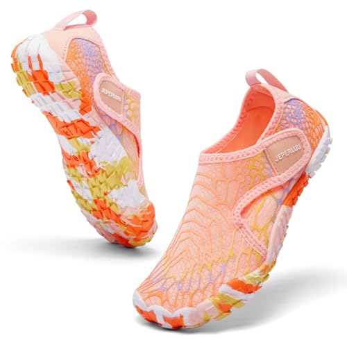 Gunaisime Kinder Badeschuhe Wasserschuhe Strandschuhe Mädchen Jungen Schwimmschuhe rutschfeste Surfschuhe Sportschuhe Kleinkind Schwimmbad von Gunaisime