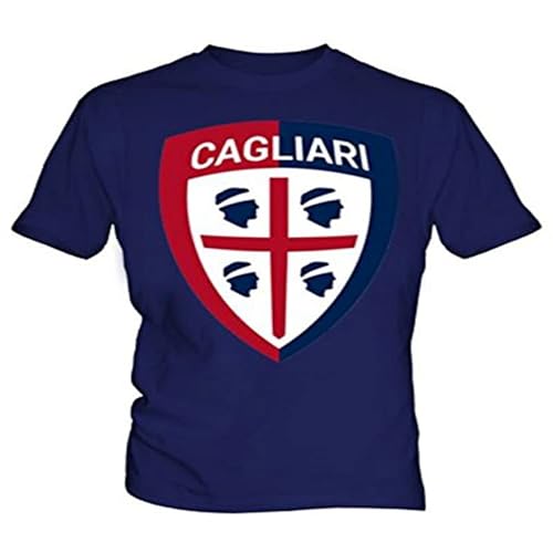Cagliari Calcio Logo 3 Men's Blue T Shirt Navy XL Cagliari Calcio Logo 3 Men's Blue T Shirt Navy XL von Guncha