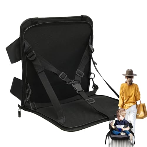 Kinder-Reisekoffer | Faltbarer Koffersitz | Handgepäck-Reisesitz, leichtes Kindergepäck Kinderkoffer mit Sitz Reisegepäck Sitz Faltbarer Reisesitz Mädchen Koffer von Gungtj