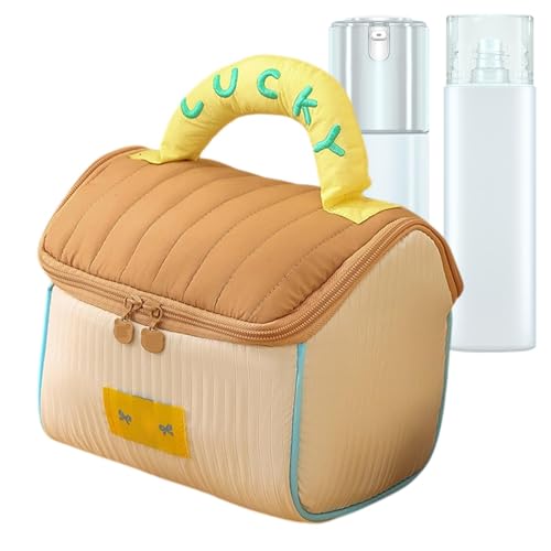 Make-up-Tasche für Reisen, Kulturbeutel, Duschtasche, Make-up-Organizer, leichtes Shampoo-Kosmetikpaket, und Geschäftsreisen, stabiles Design, 18 x 18 x 15 cm, Refer to Description von Gungtj