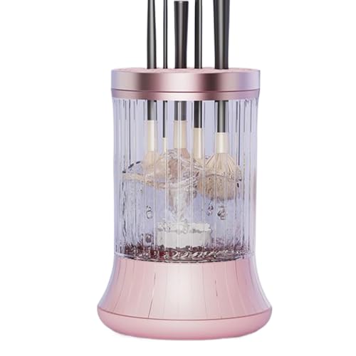 Makeup Brush Cleaner, Rechargeable Cosmetic Cleaner Machine, Beauty Accessory Cleaning Tool, Ideal for Women, Quick and Easy to Use, Sturdy Design, 4.49x4.49x6.93 Inches von Gungtj