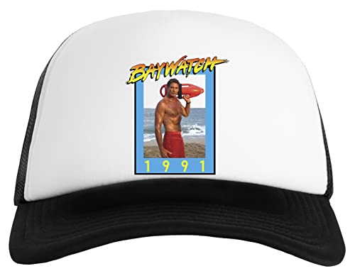 Gunmant Baywatch 1991 Hassel Herren Damen Baseball Classic Kappe Unisex Erstellbarer Snapback Mens Womens Cap von Gunmant