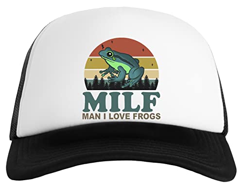 Gunmant Milf Man I Love Frogs Funny Herren Damen Baseball Classic Kappe Unisex Erstellbarer Snapback Mens Womens Cap von Gunmant