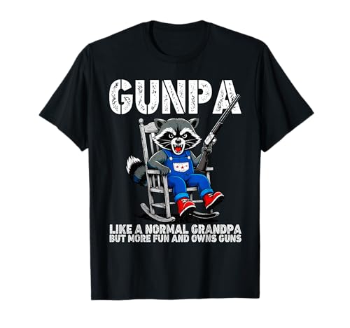 Gunpa Wie EIN normaler Opa, Aber lustiger und besitzt Waffen, Männer T-Shirt Gunpa Wie EIN normaler Opa, Aber lustiger und besitzt Waffen, Männer T-Shirt von Gunpa Like A Normal Grandpa But More Fun Raccoon